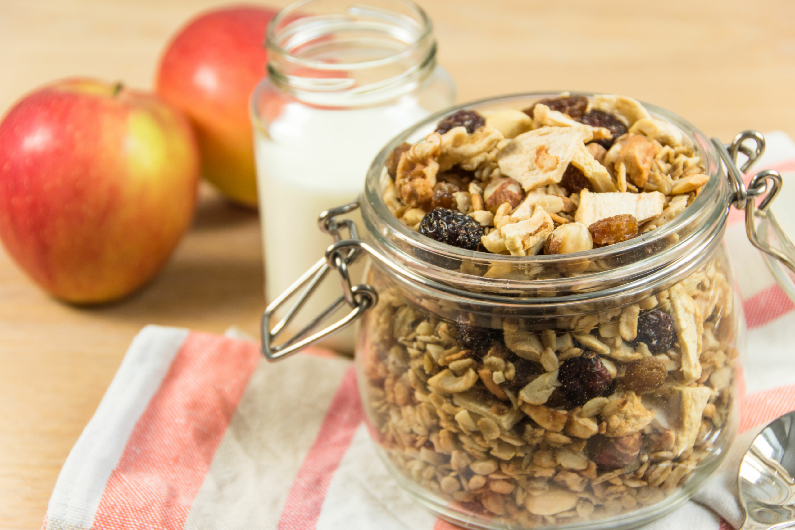 Knuspermüsli selber machen