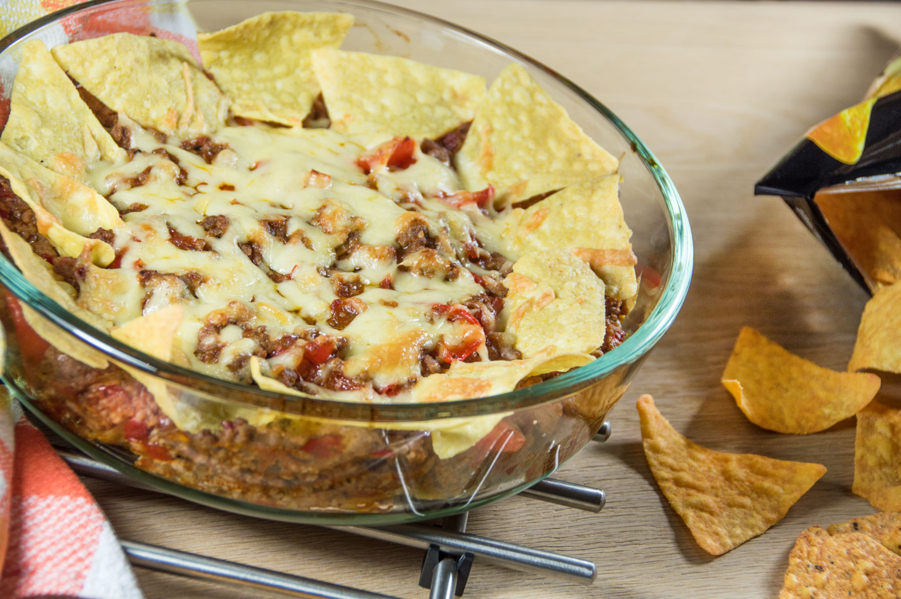 [Anzeige] Chio Tortillas mit Hackfleisch und Käse als Auflauf ...